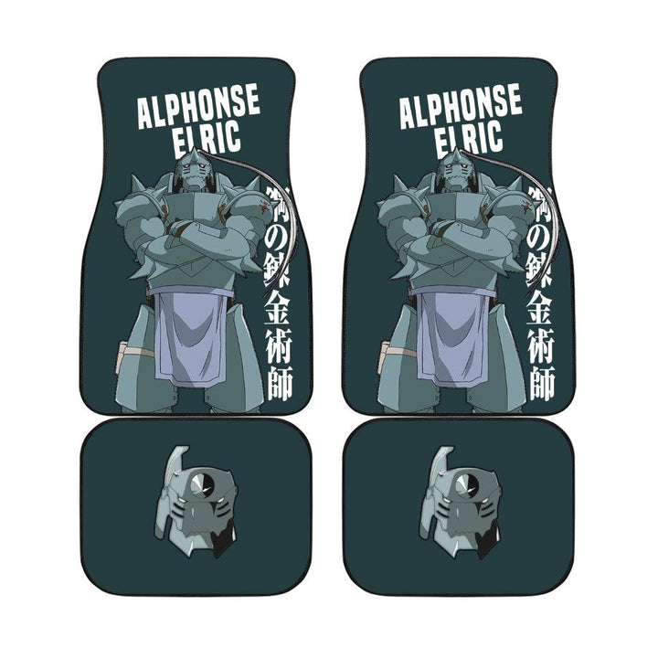 Alphonse Car Floor Mats Fullmetal Alchemist Anime Car Accessories-ezcustomcar-1