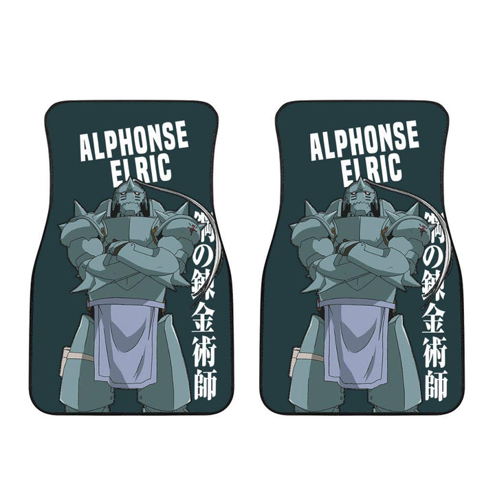 Alphonse Car Floor Mats Fullmetal Alchemist Anime Car Accessories-Ezcustomcar-KN2106066