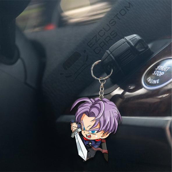 Future Trunks Keychains Custom Dragon Ball Anime Car Accessories - EzCustomcar - 4