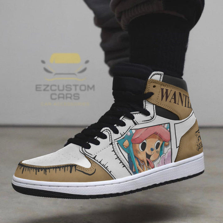 One Piece Shoes Tony Chopper Wanted Sneakers - EzCustomcar - 3