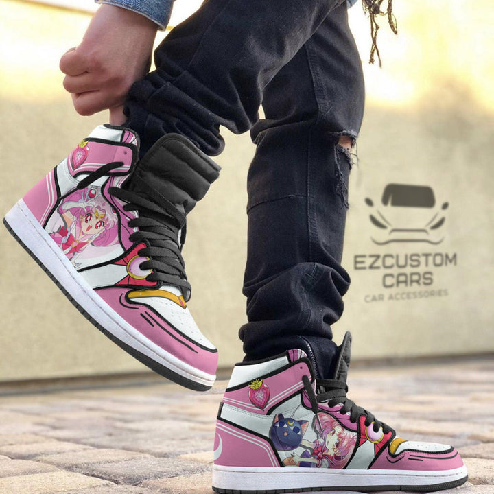 Chibiusa Tsukino Sailor Moon Boot Sneakers - EzCustomcar - 2