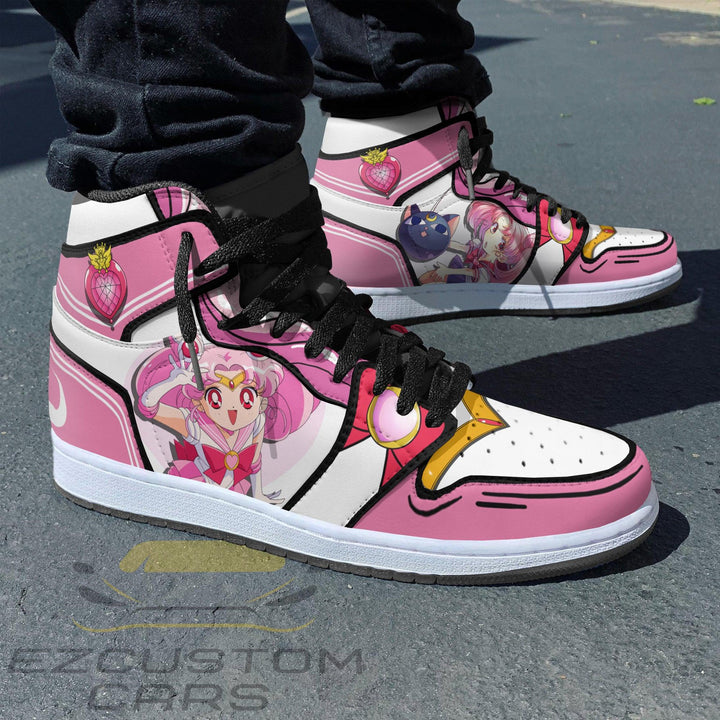 Chibiusa Tsukino Sailor Moon Boot Sneakers - EzCustomcar - 3