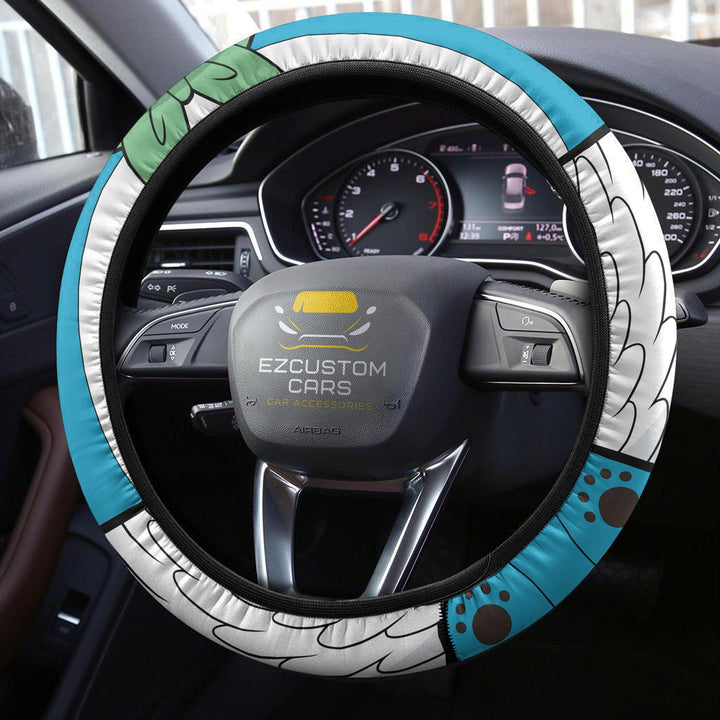 Happy Fairy Tail Custom Steering Wheel Cover Anime Car Accessories - EzCustomcar - 3