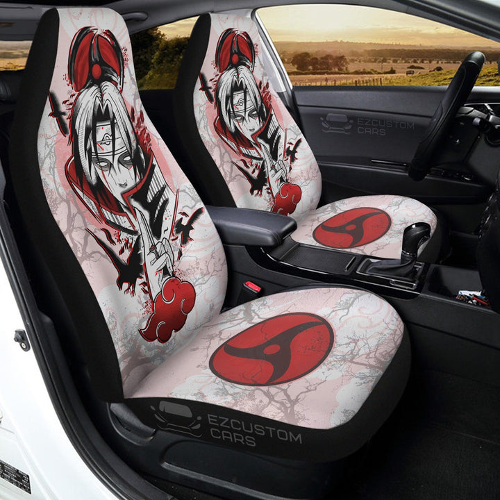 Itachi Uchiha Car Seat Covers - EzCustomcar - 3