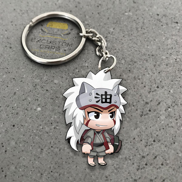 Jiraiya Keychains Naruto Anime Custom Car Accessories - EzCustomcar - 1