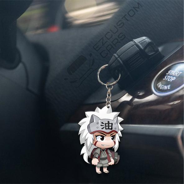 Jiraiya Keychains Naruto Anime Custom Car Accessories - EzCustomcar - 4