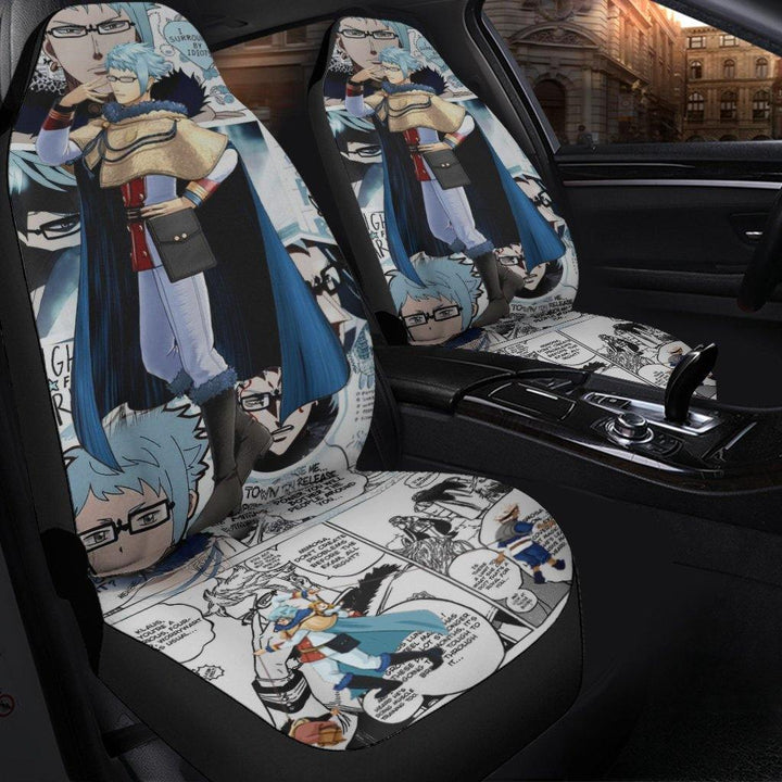 Klaus Black Clover Car Seat Covers Anime Fan Gift - Customforcars - 3