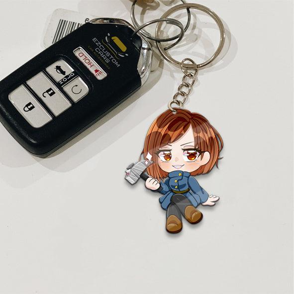 Kugisaki Nobara Keychains Custom Jujutsu Kaisen Anime Car Accessories - EzCustomcar - 3