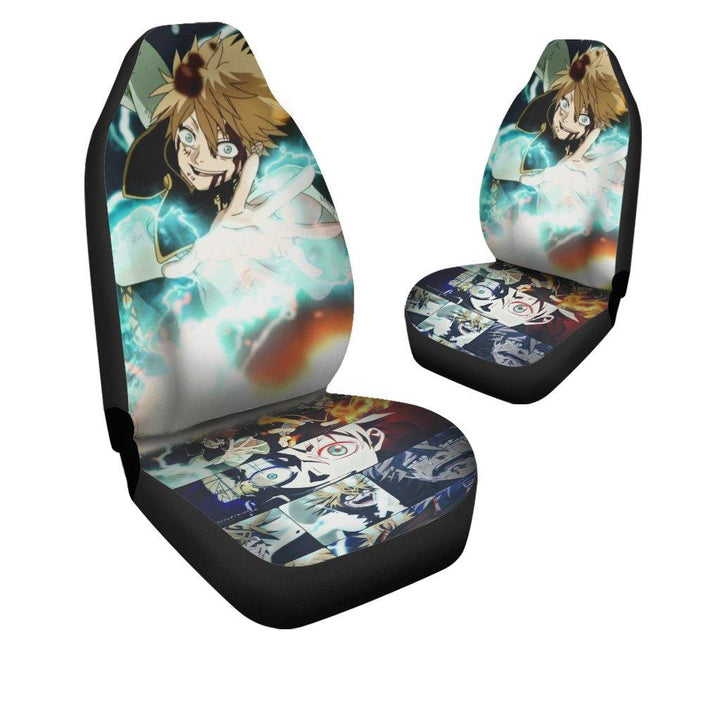 Luck Black Clover Car Seat Covers Anime Fan Gift - Customforcars - 4