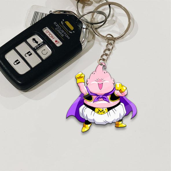 Majin Buu Fat Keychains Custom Dragon Ball Anime Car Accessories - EzCustomcar - 2
