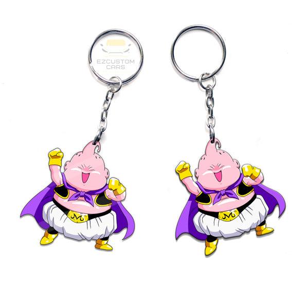 Majin Buu Fat Keychains Custom Dragon Ball Anime Car Accessories - EzCustomcar - 3
