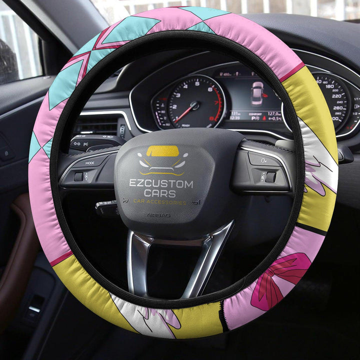 Fairy Tail Anime Custom Steering Wheel Cover Mavis Vermillion Car Accessories - EzCustomcar - 3