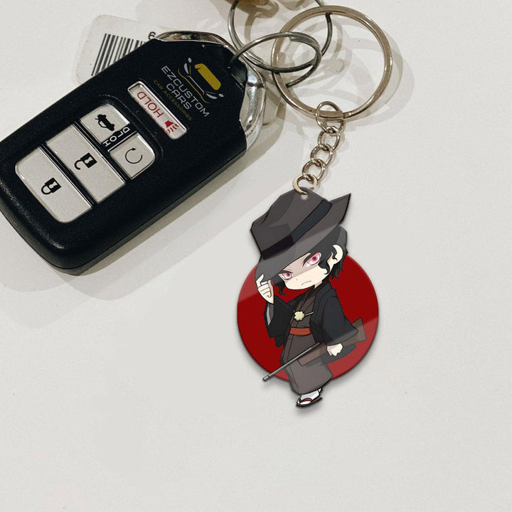 Muzan Kibutsuji Custom Car Accessories Demon Slayer Anime Keychains - EzCustomcar - 2