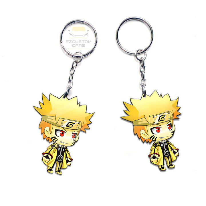 Naruto Nine Tails Keychains Custom Naruto Anime Car Accessories - EzCustomcar - 3