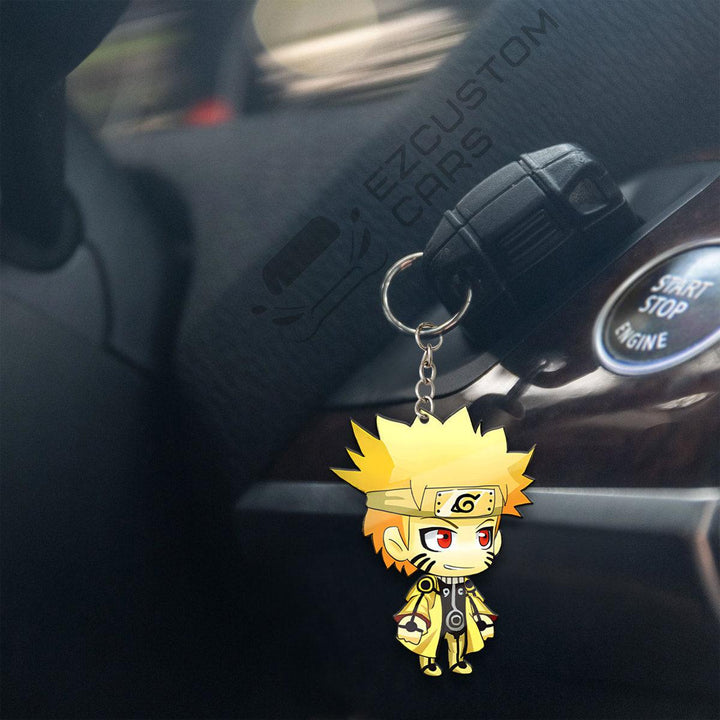 Naruto Nine Tails Keychains Custom Naruto Anime Car Accessories - EzCustomcar - 4