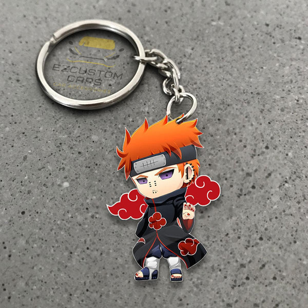 Pain Keychains Custom Naruto Car Anime Accessories - EzCustomcar - 1