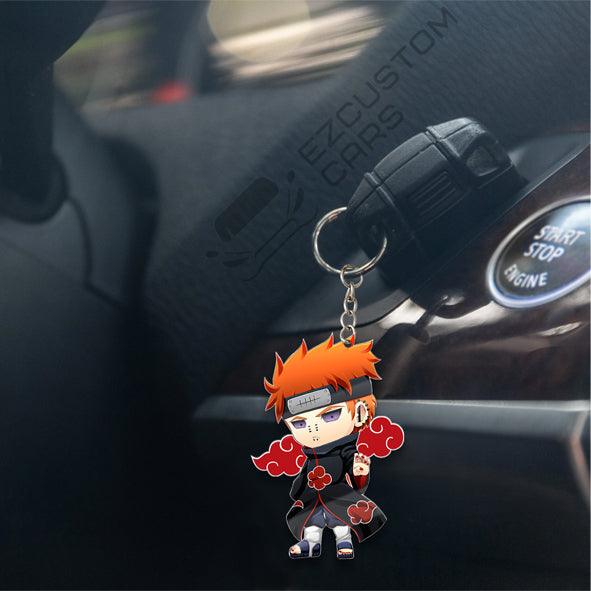 Pain Keychains Custom Naruto Car Anime Accessories - EzCustomcar - 4