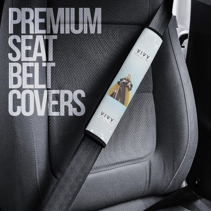 Estella Seat Belt Covers Custom Vivy: Fluorite Eye's Song Anime Car Accessories - EzCustomcar - 3