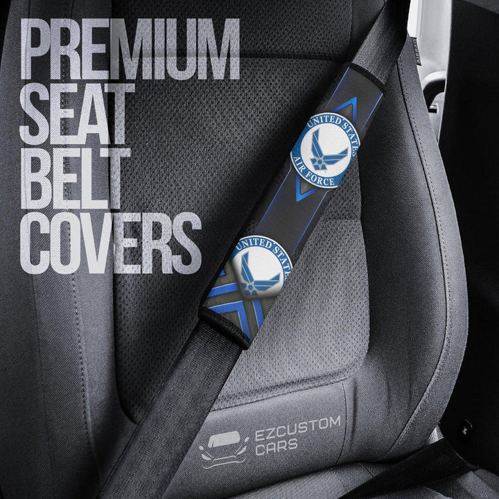 Military Car Accessories Custom Seat Belt Cover United States Air Force - EzCustomcar - 3