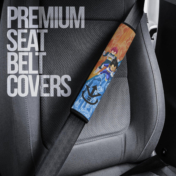 Anime Car Seat Belt Cover Dragon Ball Car Accessories Vegeta - EzCustomcar - 3