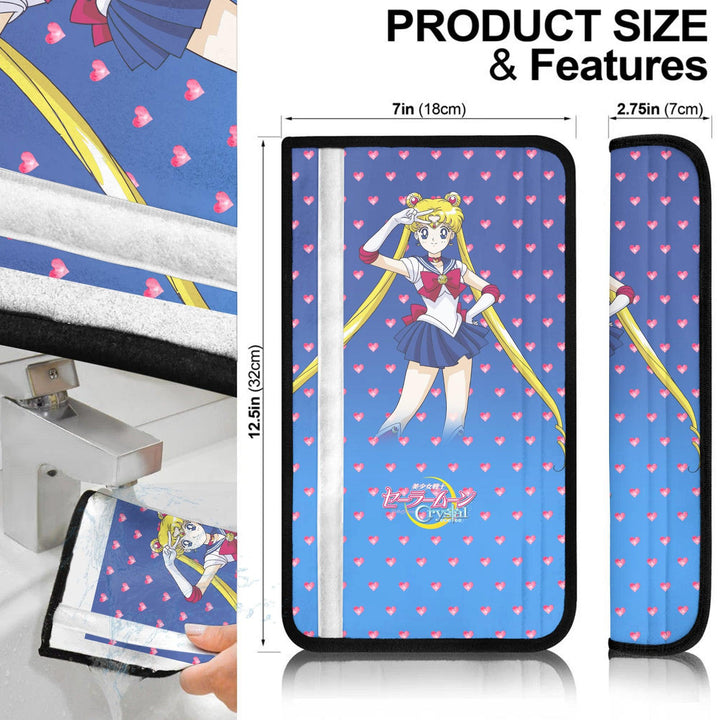 Sailor Moon Car Accessories Anime Seat Belt Cover - EzCustomcar - 4