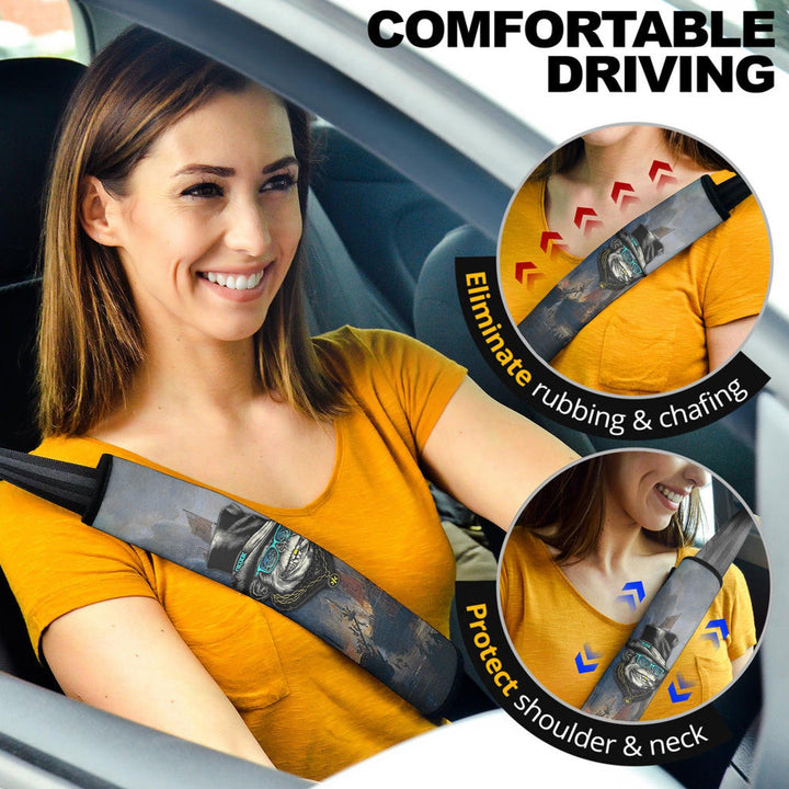 Cool Monkey Seat Belt Covers Custom Animal Car Accessories - EzCustomcar - 2