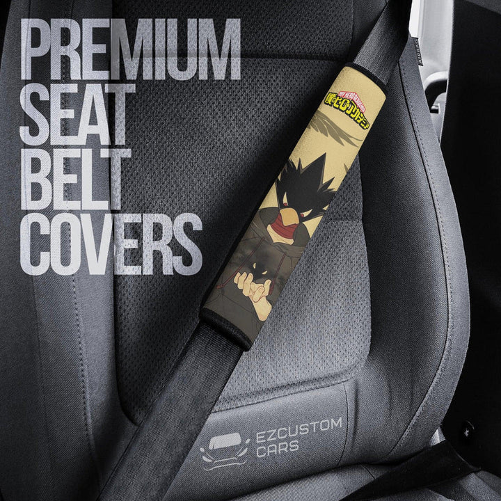 Fumikage Tokoyami Seat Belt Covers Custom MHA Anime Car Accessories - EzCustomcar - 3