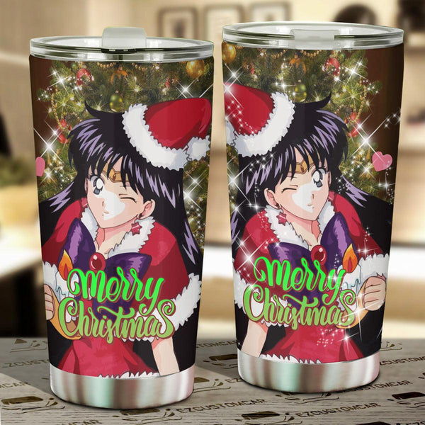 Sailor Mars Car Tumblers Cup Custom Sailor Moon Car Accessories Christmas Gifts - EzCustomcar - 1