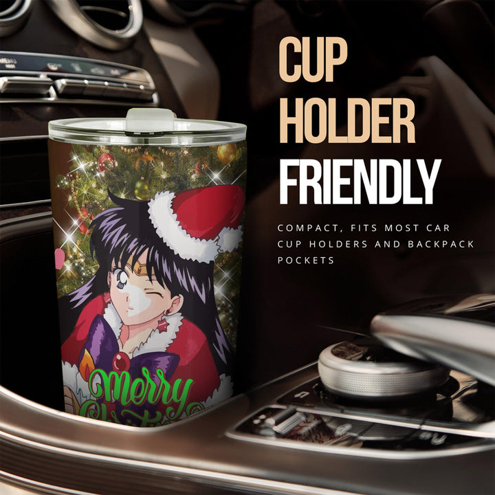 Sailor Mars Car Tumblers Cup Custom Sailor Moon Car Accessories Christmas Gifts - EzCustomcar - 2