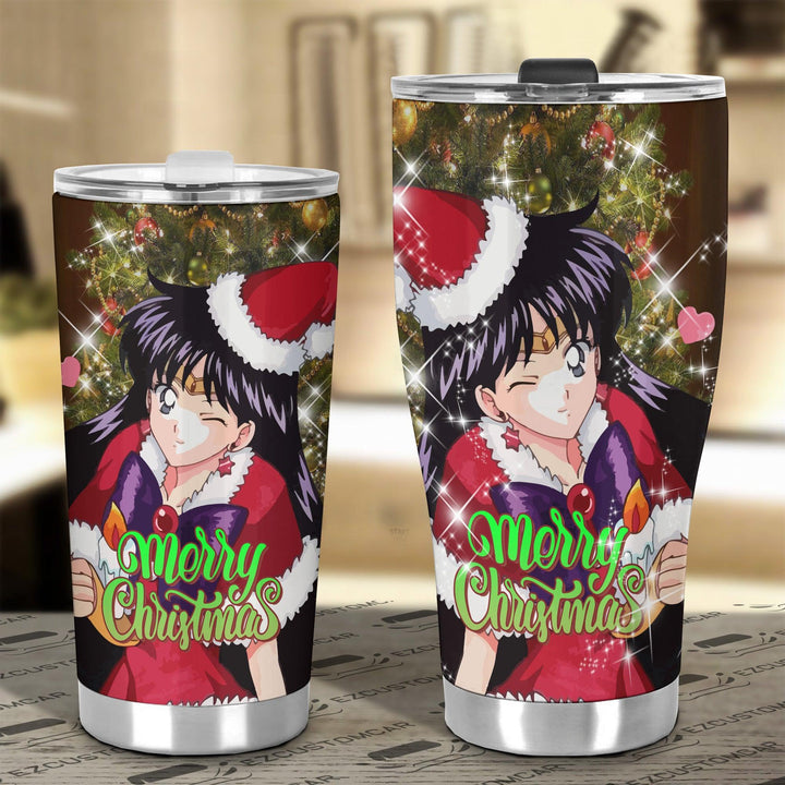 Sailor Mars Car Tumblers Cup Custom Sailor Moon Car Accessories Christmas Gifts - EzCustomcar - 4
