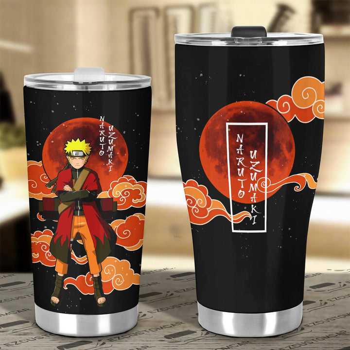 Naruto Car Accessories Anime Car Tumbler Cup Naruto Uzumaki - EzCustomcar - 4