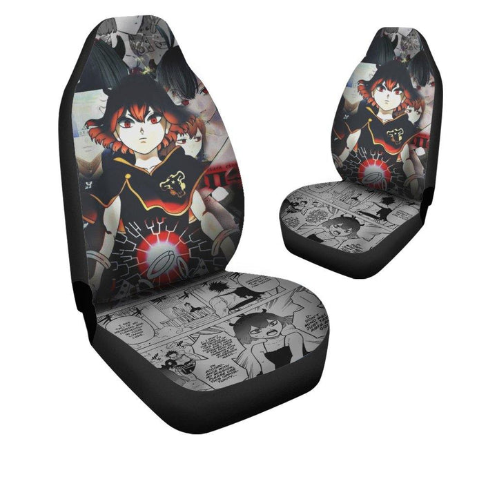 Secre Swallowtail Black Clover Car Seat Covers Anime Fan Gift - Customforcars - 4
