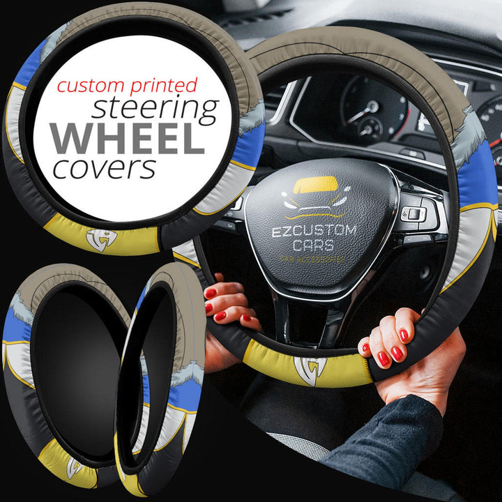 Sting Eucliffe Custom Steering Wheel Cover Fairy Tail Anime Car Accessories - EzCustomcar - 4