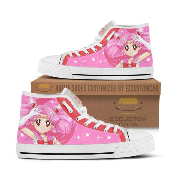 Chibiusa Tsukino Sneakers Sailor Moon High Tops Shoes - EzCustomcar - 1