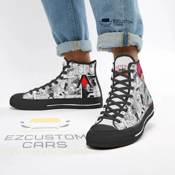 Hunter x Hunter High Tops Gon Freecss Custom Sneakers - EzCustomcar - 5