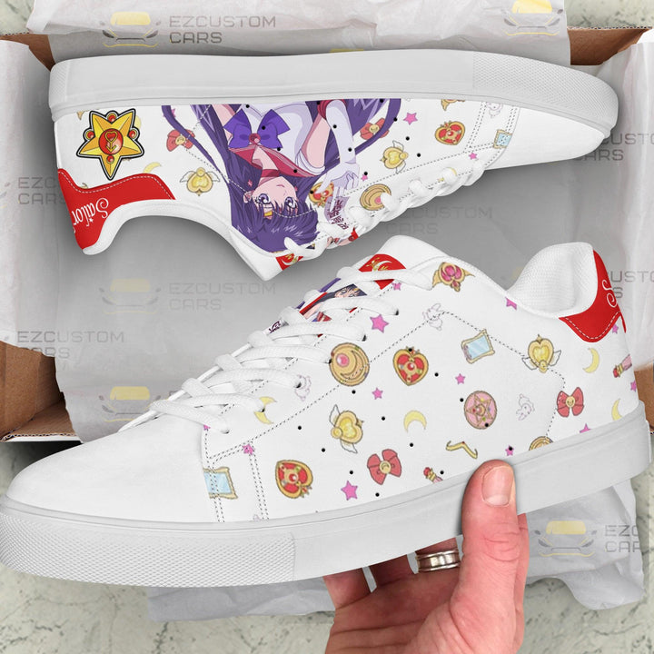 Sailor Mars Sneakers Sailor Moon Shoes - EzCustomcar - 3