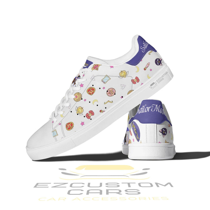 Sailor Saturn Sneakers Sailor Moon Shoes - EzCustomcar - 1