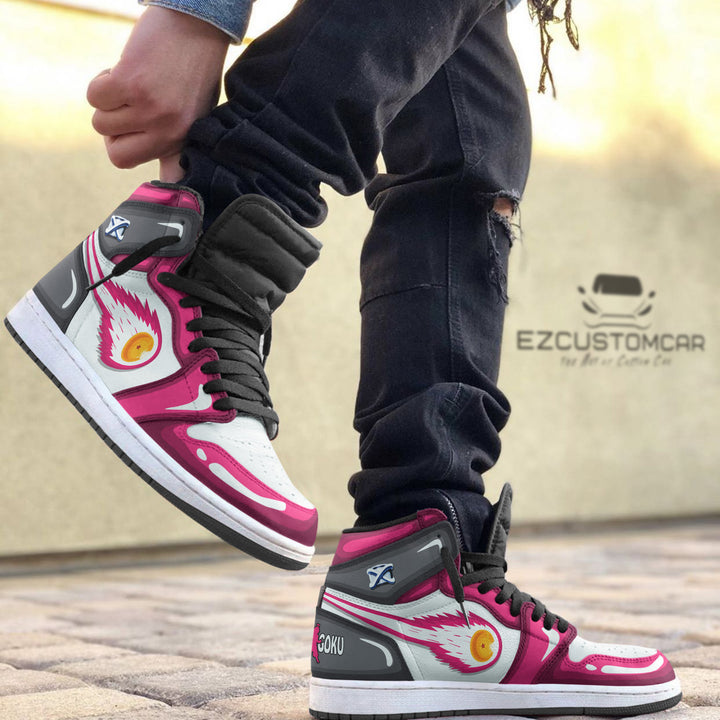 Dragon Ball Custom Shoes With Black Goku Sneakers Design - EzCustomcar - 2