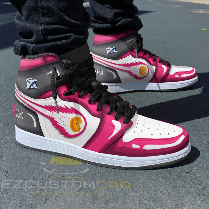 Dragon Ball Custom Shoes With Black Goku Sneakers Design - EzCustomcar - 3