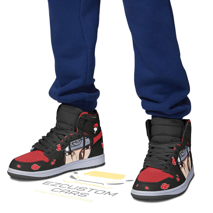 Amaterasu Itachi Kid Shoes Naruto Sneakers - EzCustomcar - 3