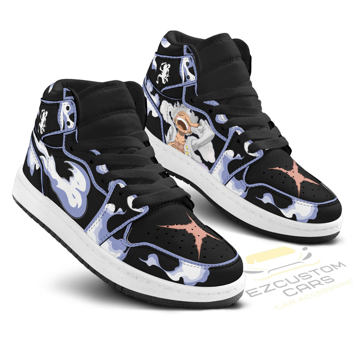 One Piece Kid Shoes Luffy Gear 5 Boot Sneakers - EzCustomcar - 2