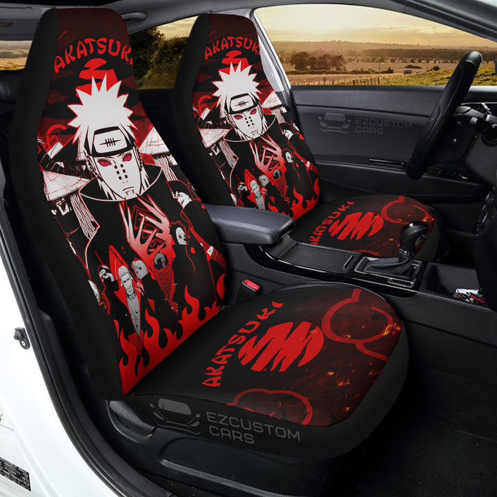 Monkey D Luffy Gear 5 Car Seat Covers - White - EzCustomcar - 4