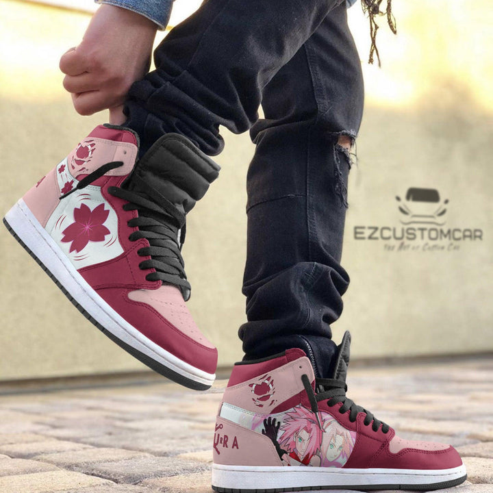 Naruto Sakura Custom Shoes - EzCustomcar - 2