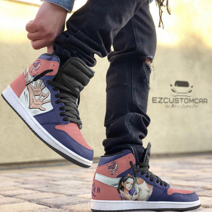 One Piece Nico Robin Custom Shoes - EzCustomcar - 2