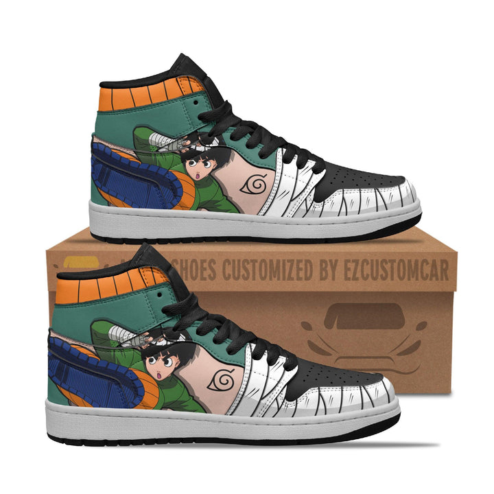 Naruto Rock Lee Custom Shoes - EzCustomcar - 1