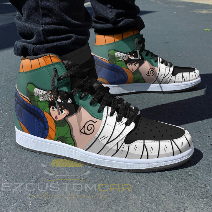Naruto Rock Lee Custom Shoes - EzCustomcar - 3
