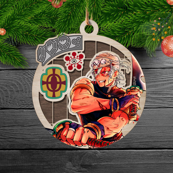 Demon Slayer Christmas Colored Ornament - EzCustomcar - 14