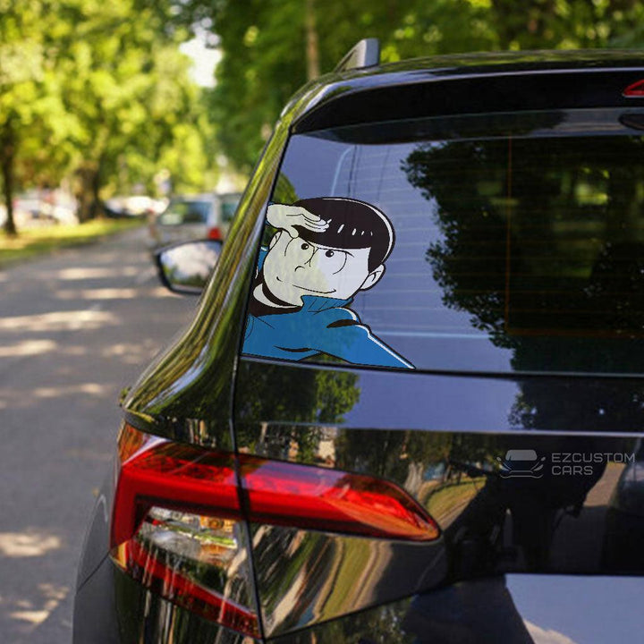 Karamatsu off of Mr. Osomatsu Car Stickers - EzCustomcar - 3