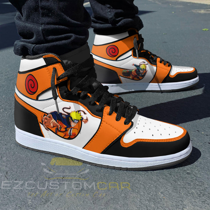 Naruto Custom Shoes With Naruto Uzumaki Sneakers Design - EzCustomcar - 3