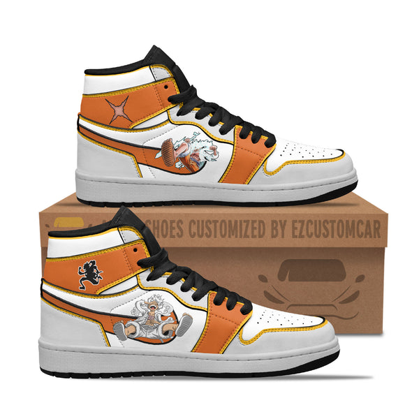 One Piece Custom Shoes With Luffy Gear 5 Sneakers Design - EzCustomcar - 1